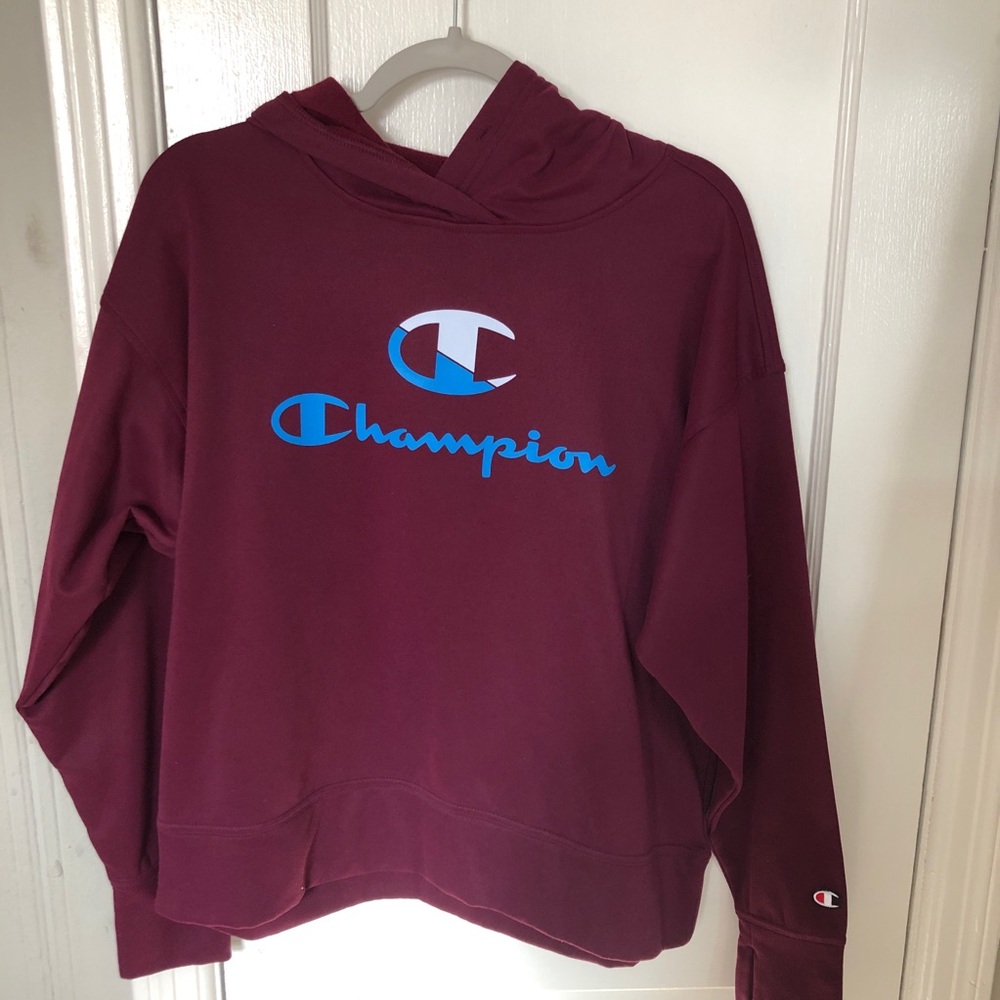 Champion running hoodie